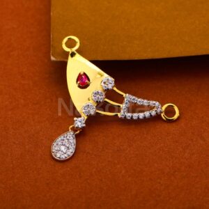 916 gold cz hallmark ladies pandent mp587