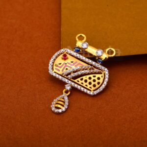 916 gold cz ladies stylish pandent mp592