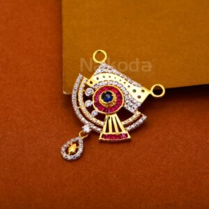 916 gold cz ladies exclusive pandent mp597