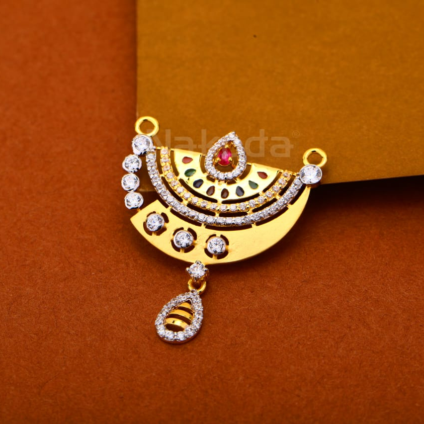 916 gold hallmark delicate ladies pandent mp613