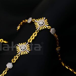 916 Gold CZ Ladies Stylish Hathpan HP107