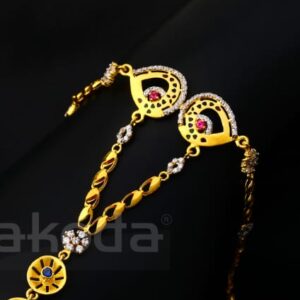 916 Gold CZ Ladies Delicate Hathpan HP104