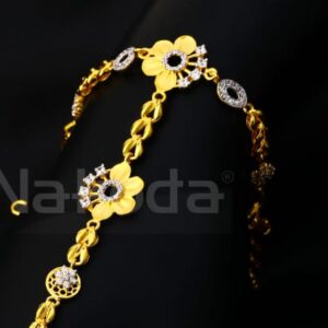 916 Gold CZ Ladies Classic Hathpan HP105