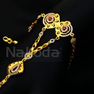 916 Gold Hallmark Fancy Ladies Hathpan HP124