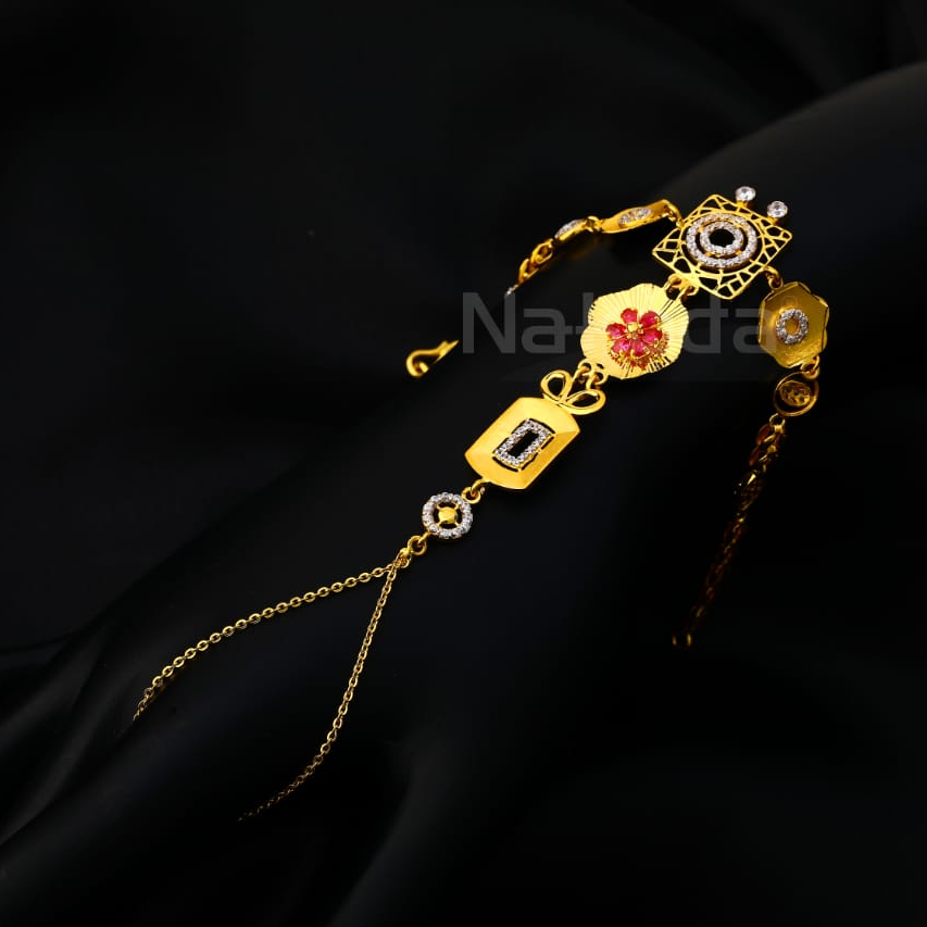 916 Gold Ladies Designer Hathpan HP115