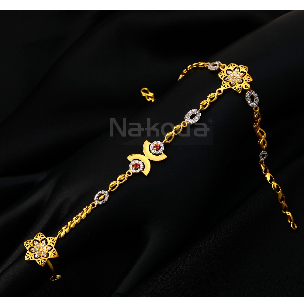 22KT Cz Gold Gorgeous  Ladies Hathpan HP164
