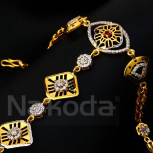 22KT Cz Gold Exclusive Ladies Hathpan HP162