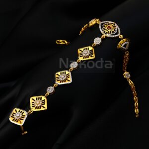 22KT Cz Gold Exclusive Ladies Hathpan HP162