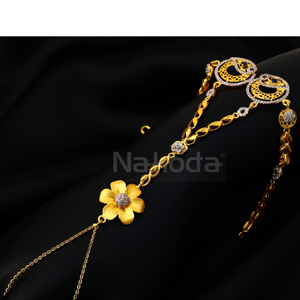 22KT Cz Gold Classic Ladies Hathpan HP159
