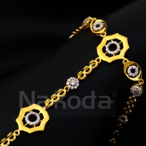 22KT Cz Gold Ladies Hathpan HP158