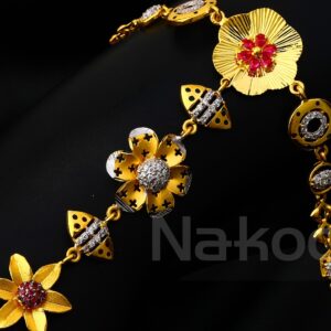 22ct Cz Gold Stylish Ladies Hathpan HP149