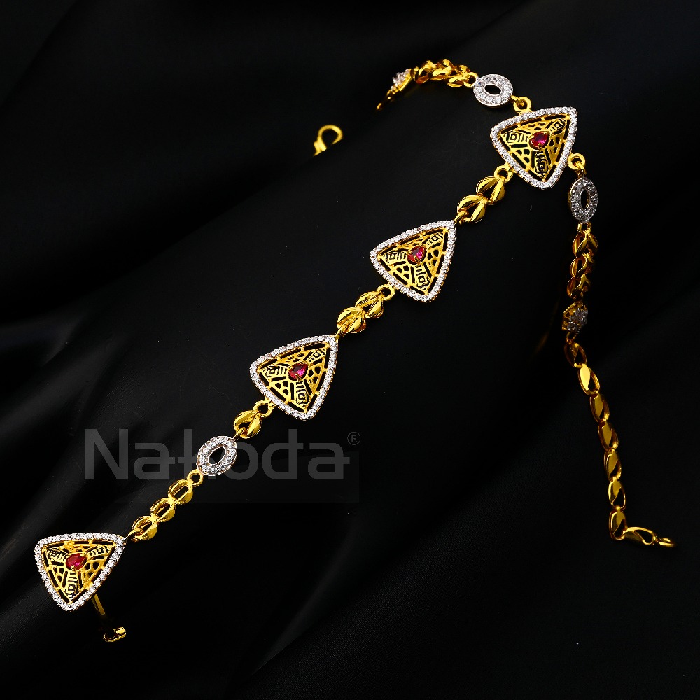 22ct Cz Gold Gorgeous Ladies Hathpan HP148