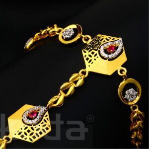 22CT CZ  Gold Ladies Hathpan HP142