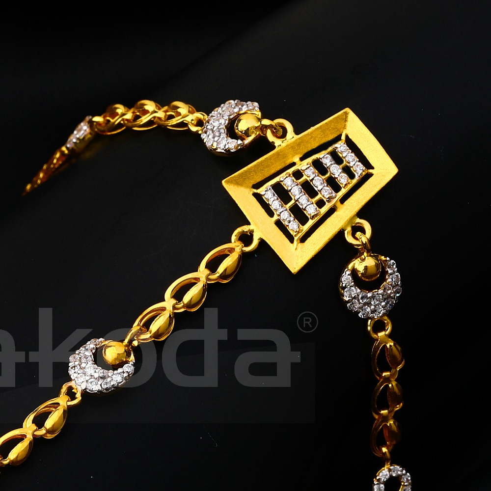 22KT Gold Ladies Women's Stylish Hallmark Hathpan HP141 - Image 2