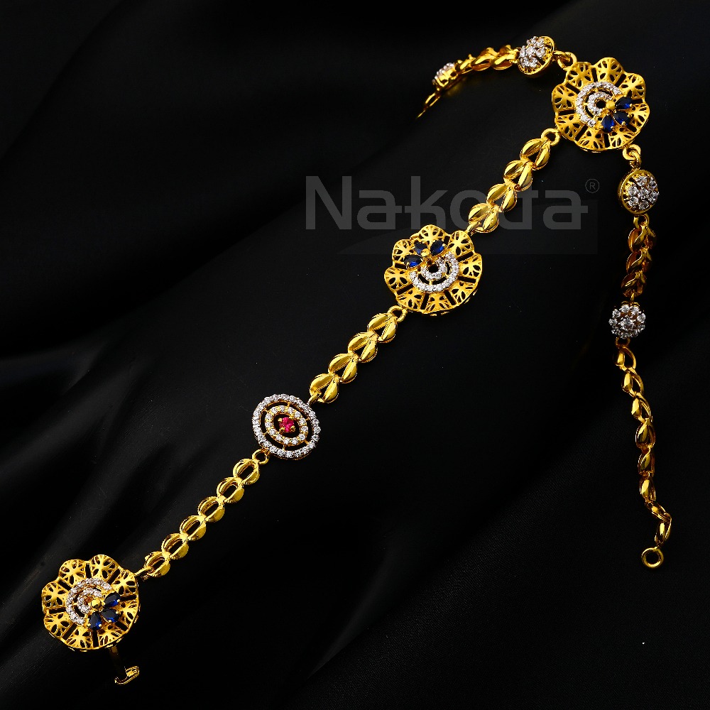 22KT Gold Ladies Women's Fancy Hallmark Hathpan HP139