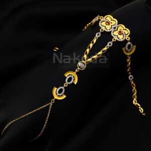 22KT Gold Ladies Gorgeous Hathpan HP132