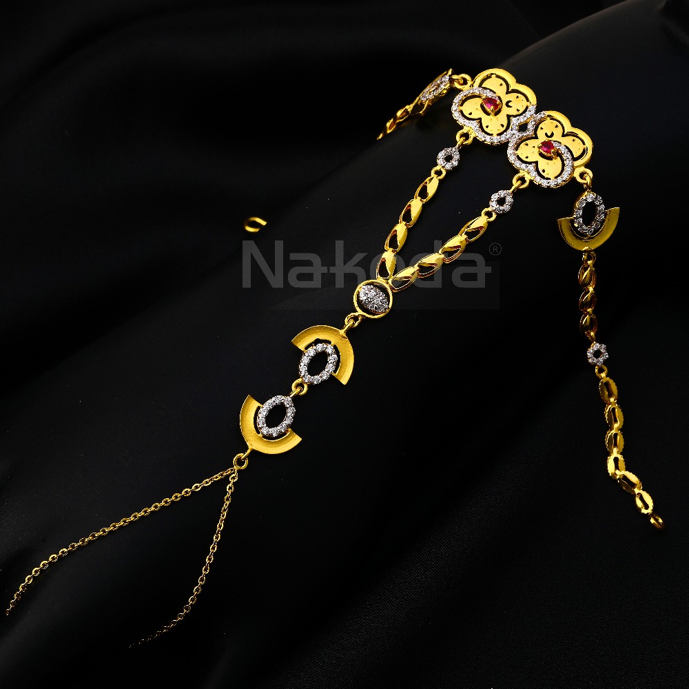 22KT Gold Ladies Gorgeous Hathpan HP132