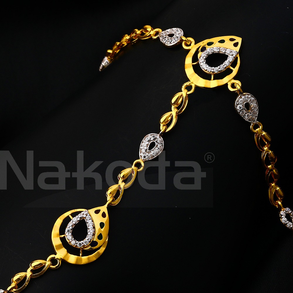 22KT Gold Ladies Exclusive Hathpan HP130 - Image 2