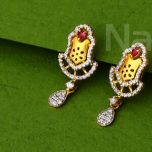 916 gold cz hallmark ladies pendant set fps461