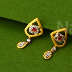 916 Gold CZ Ladies Delicate Pendant Set FPS455