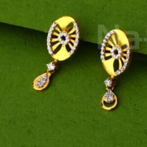 916 Gold Ladies Stylish Pendant Set FPS472
