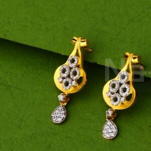 916 Gold Ladies Delicate Pendant Set FPS467