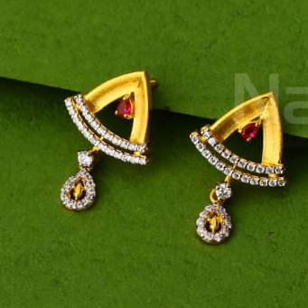 916 Gold Ladies Pendant Set FPS444 - Image 2