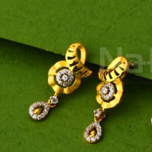 22KT Gold CZ Hallmark Exclusive Ladies Pendant Set FPS440
