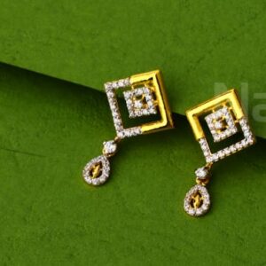 22KT Gold CZ Ladies Pendant Set FPS428