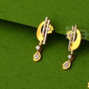 22KT Gold Hallmark Fancy Ladies Pendant Set FPS425