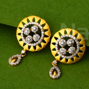 22KT Gold Hallmark Classic Ladies Pendant Set FPS421 - Image 2