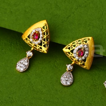 22KT Gold Ladies Stylish Pendant Set FPS418 - Image 2