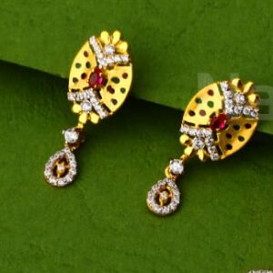 22KT Gold Ladies Stylish Pendant Set FPS417