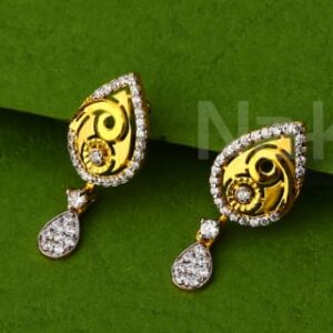 22KT Gold Ladies Delicate Pendant Set FPS386