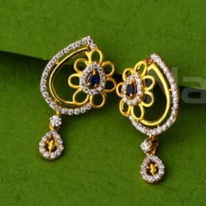 916 Gold CZ Hallmark Ladies Gorgeous Pendant Set FPS382
