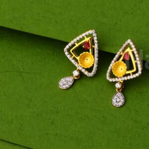 916 Gold CZ Ladies Pendant Set FPS406