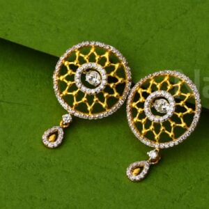 916 Gold Hallmark Stylish Ladies Pendant Set FPS405