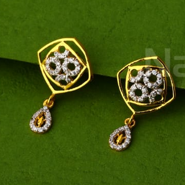 916 Gold Hallmark Fancy Ladies Pendant Set FPS403 - Image 2