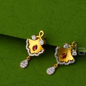 916 Gold Hallmark Designer Ladies Pendant Set FPS401