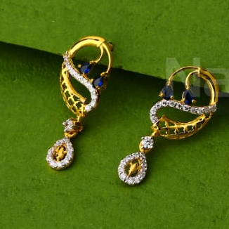 916 Gold Ladies Classic Pendant Set FPS391 - Image 2