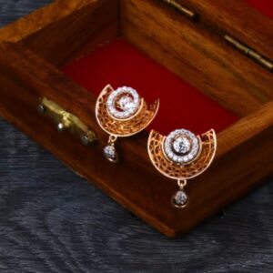 750 Rose Gold Classic Ladies Necklace Set RN353
