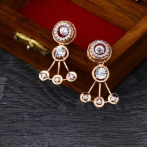 18KT Rose Gold Hallmark Ladies Necklace Set RN370