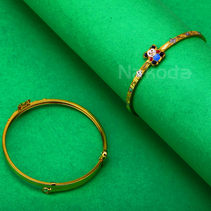 18kt gold stylish kids kadali kk67
