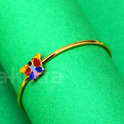 750 gold cz hallmark exclusive kids kadali kk93 - Image 2