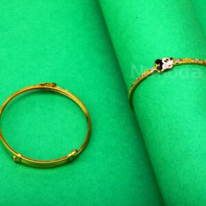 750 gold cz hallmark designer kids kadali kk92