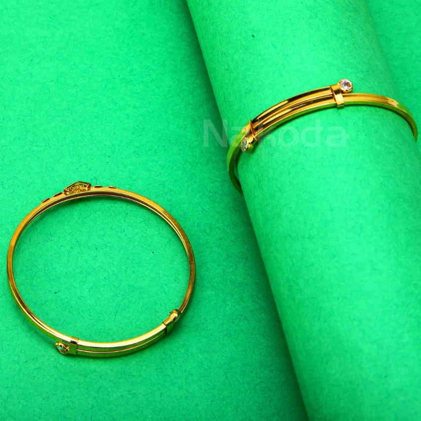 750 gold cz hallmark kids kadali kk89