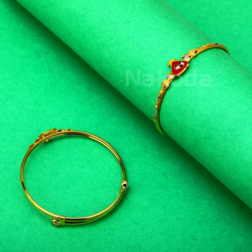 750 gold cz gorgeous kids kadali kk87