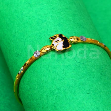 750 gold hallmark stylish kids kadali kk96 - Image 2