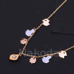 750 Rose Gold CZ Stylish  Hallmark Tanmaniya RTM546