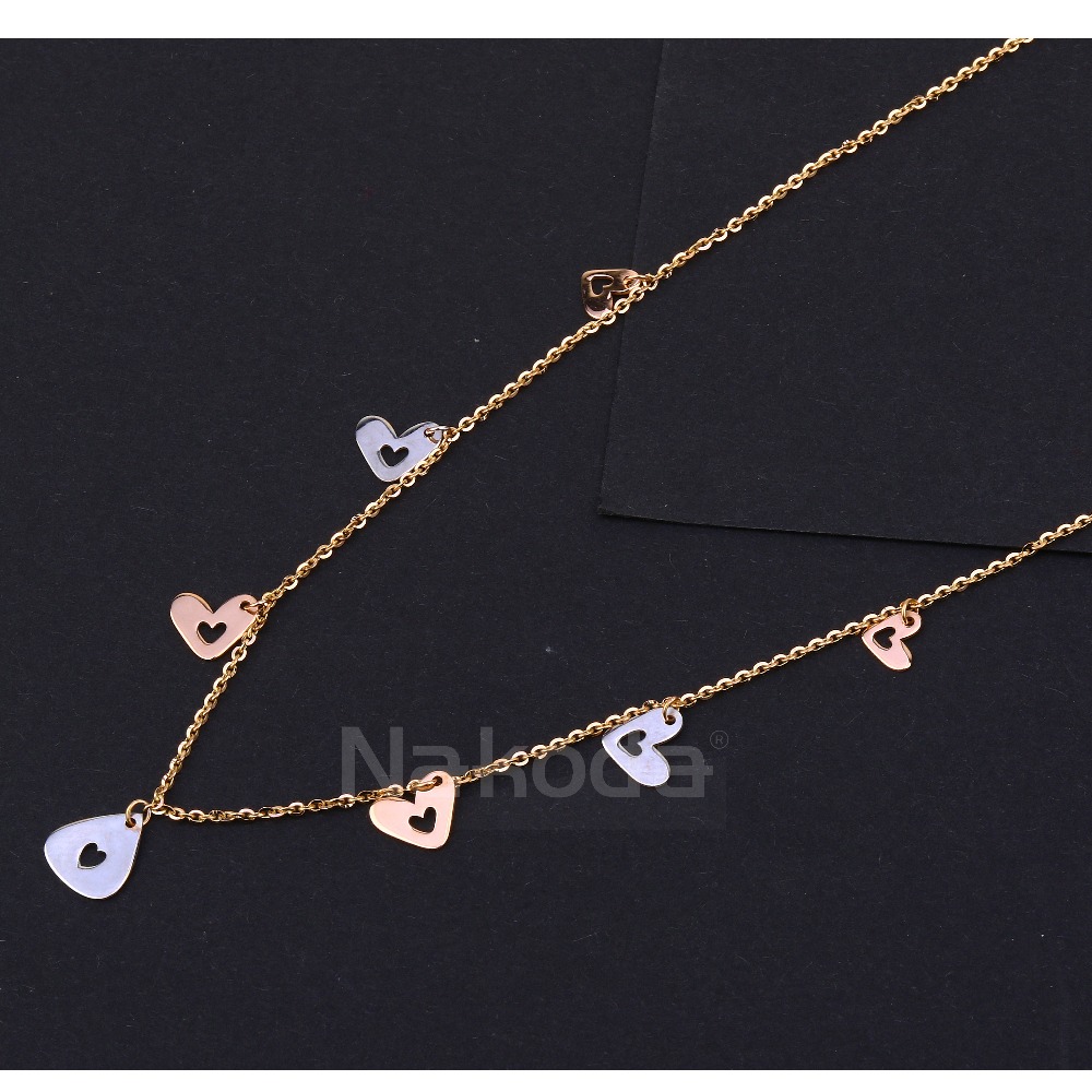 750 Rose Gold CZ Gorgeous Hallmark Tanmaniya RTM545